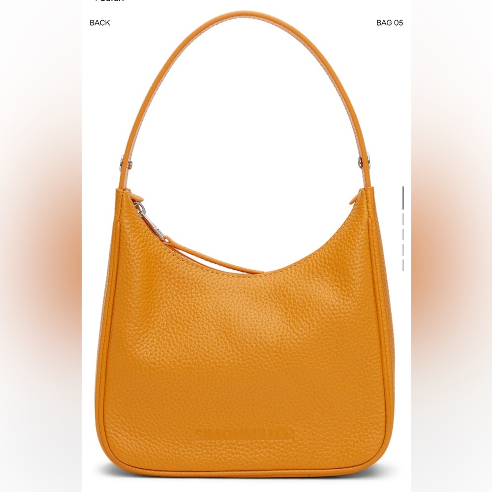 Simon Miller Orange Snap Shoulder Bag